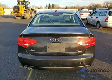 2009 Audi A4 2.0T Quattro from USA, damaged, VIN WAULF78K49N037544